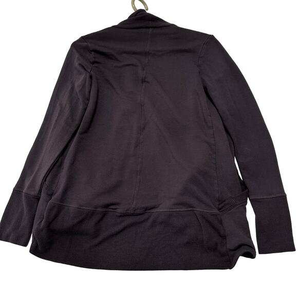 Athleta Cardigan Top Womens XS Purple Open Front Modal Blend Athleisure Casual - Picture 2 of 8